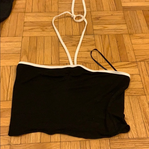 Halter neck tank ruched front - Picture 2 of 3